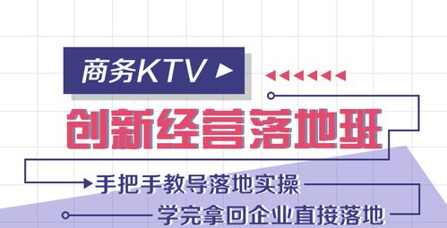 KTV創新經營落地精品班 以數字文創內容應用服務為核心，用卓越體驗贏得客戶